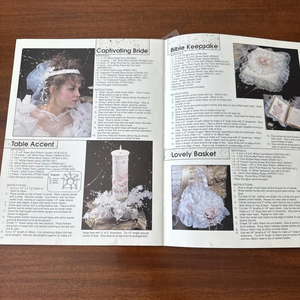 Classic Beginnings for Your Wedding BKW129 (1990) –‎ Instructions for Wedding